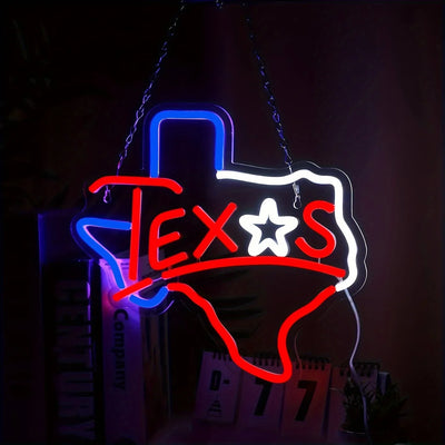 Illumi Texas Lone Star State Neon LED Sign