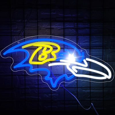 Illumi Baltimore Ravens Small LED Neon Sign