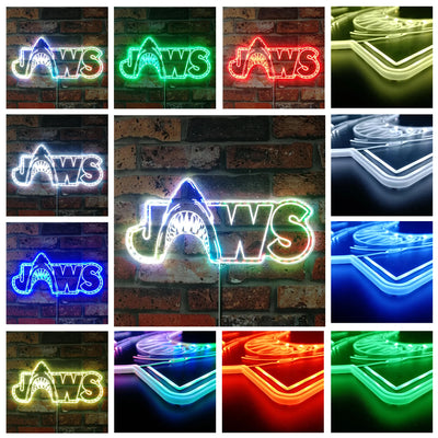 Jaws RGB LED Sign