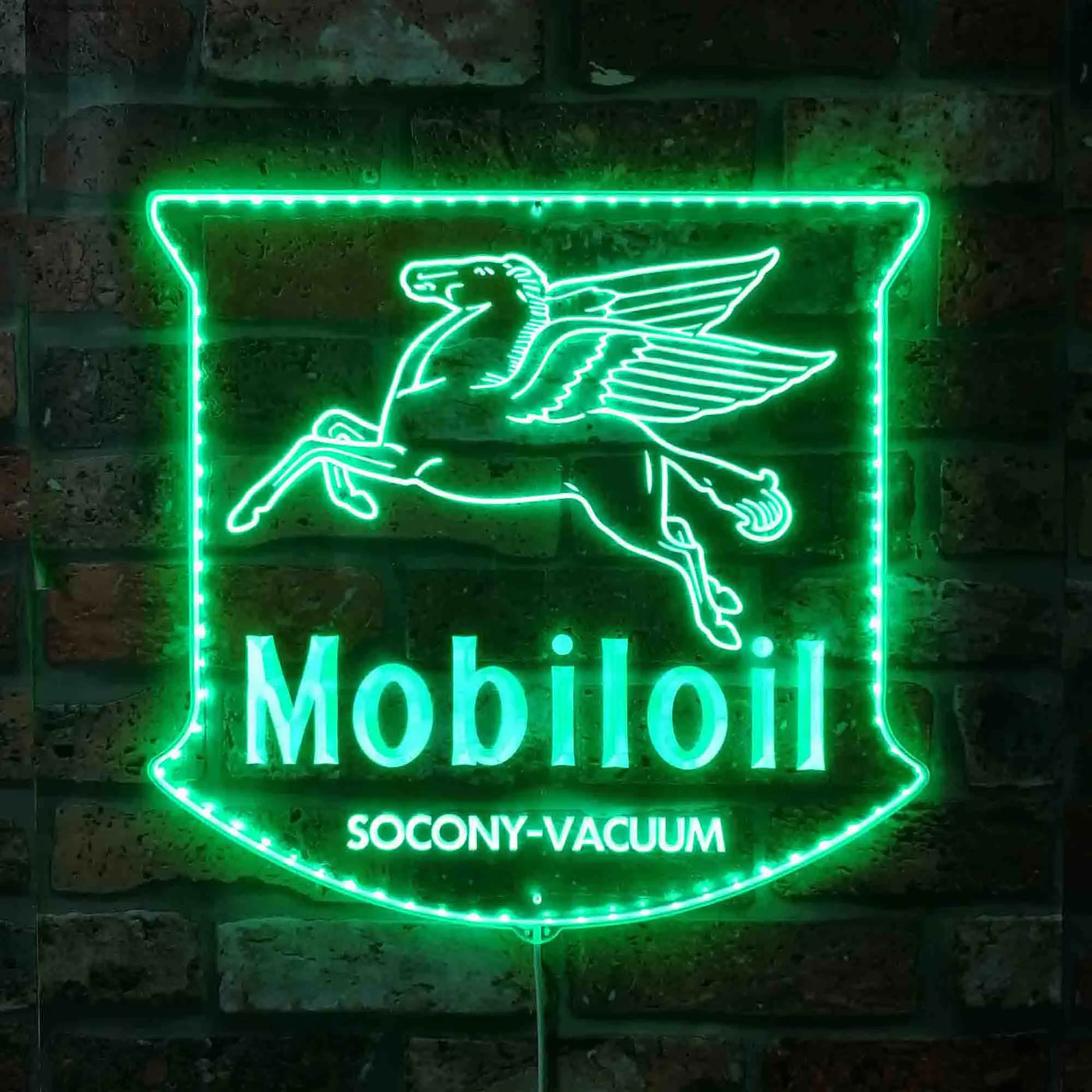 Illumi Mobil Oil RGB LED Sign