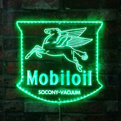 Illumi Mobil Oil RGB LED Sign