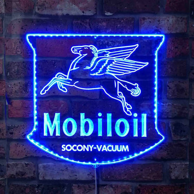 Illumi Mobil Oil RGB LED Sign