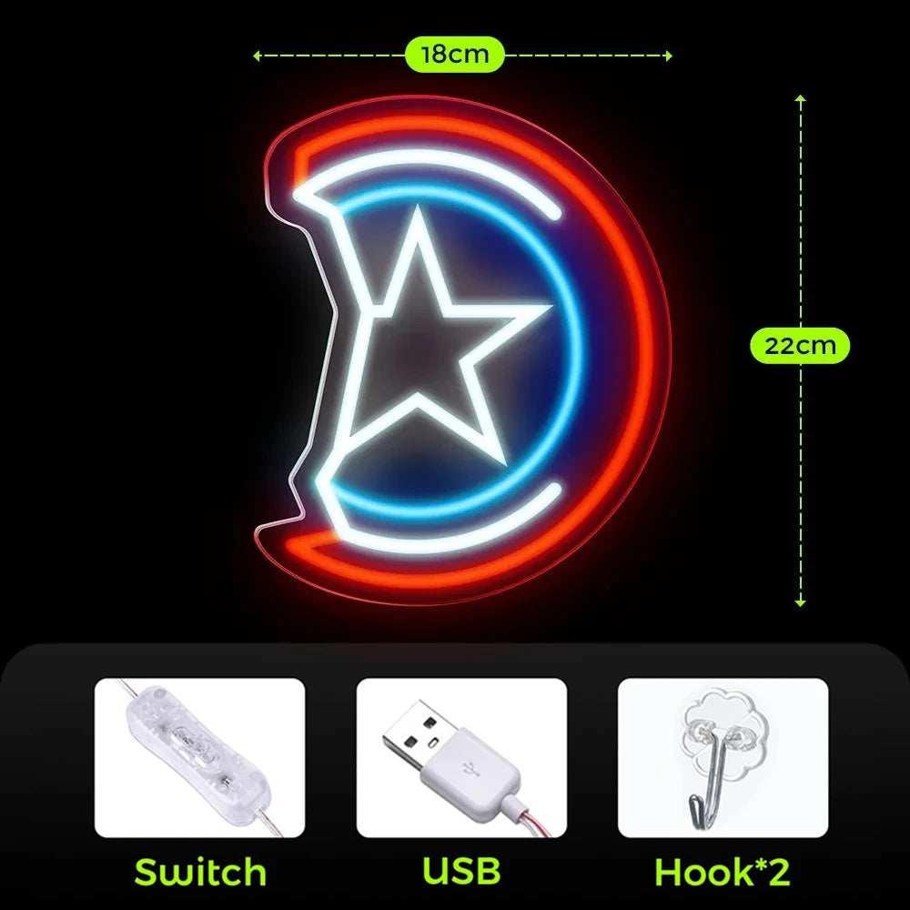 Illumi Marvel Superheroes Neon LED Sign