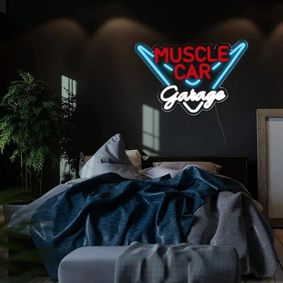 Illumi Muscle Car Garage Neon LED Sign