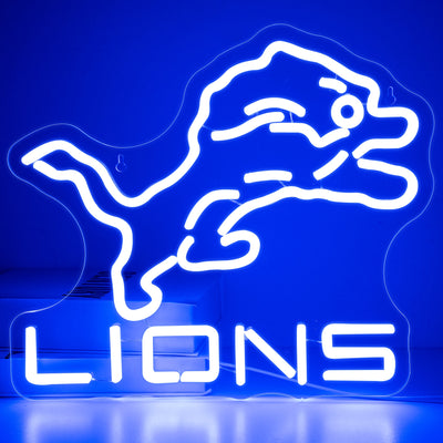 Illumi Detroit Lions LED Neon Sign