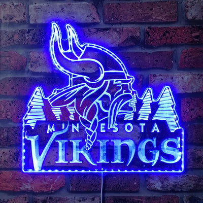 Minnesota Vikings RGB LED Sign