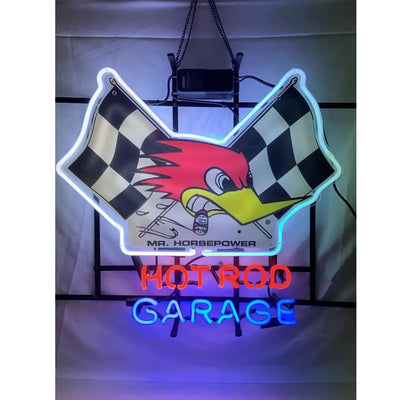 Illumi Hot Rod Garage LED Neon Sign