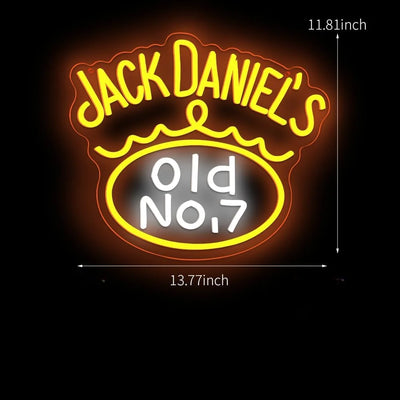 Illumi Jack Daniel's Old No. 7 Neon LED Sign