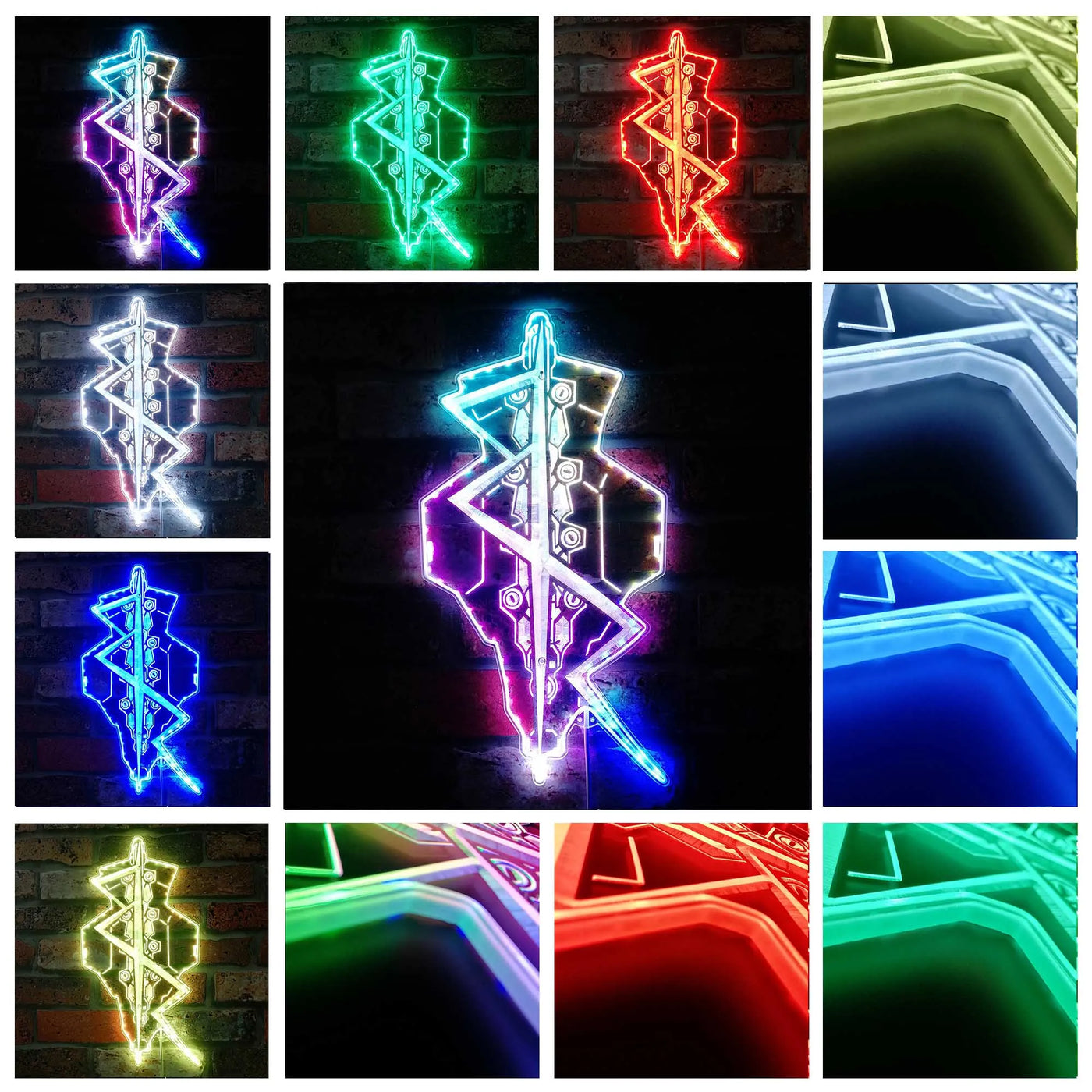 Cyberpunk RGB LED Sign