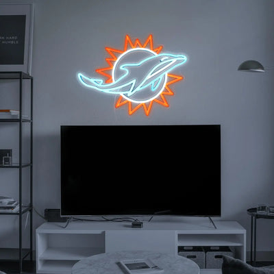 Miami Dolphins LED Neon Sign