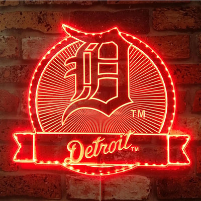 Detroit Tigers RGB LED Sign