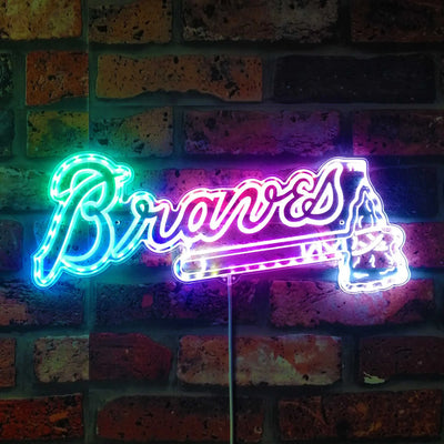 Atlanta Braves RGB LED Sign