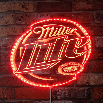 Miller Beer Bar RGB LED Sign