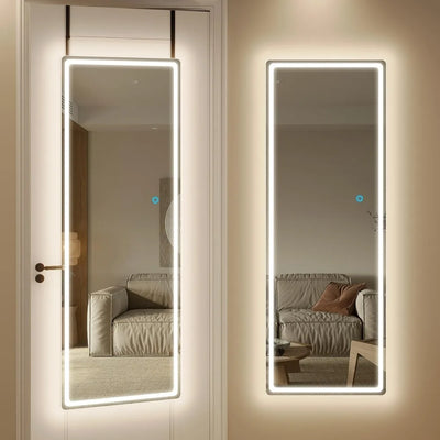 LumiDoor Luxe LED Mirror – 47'' x 14''