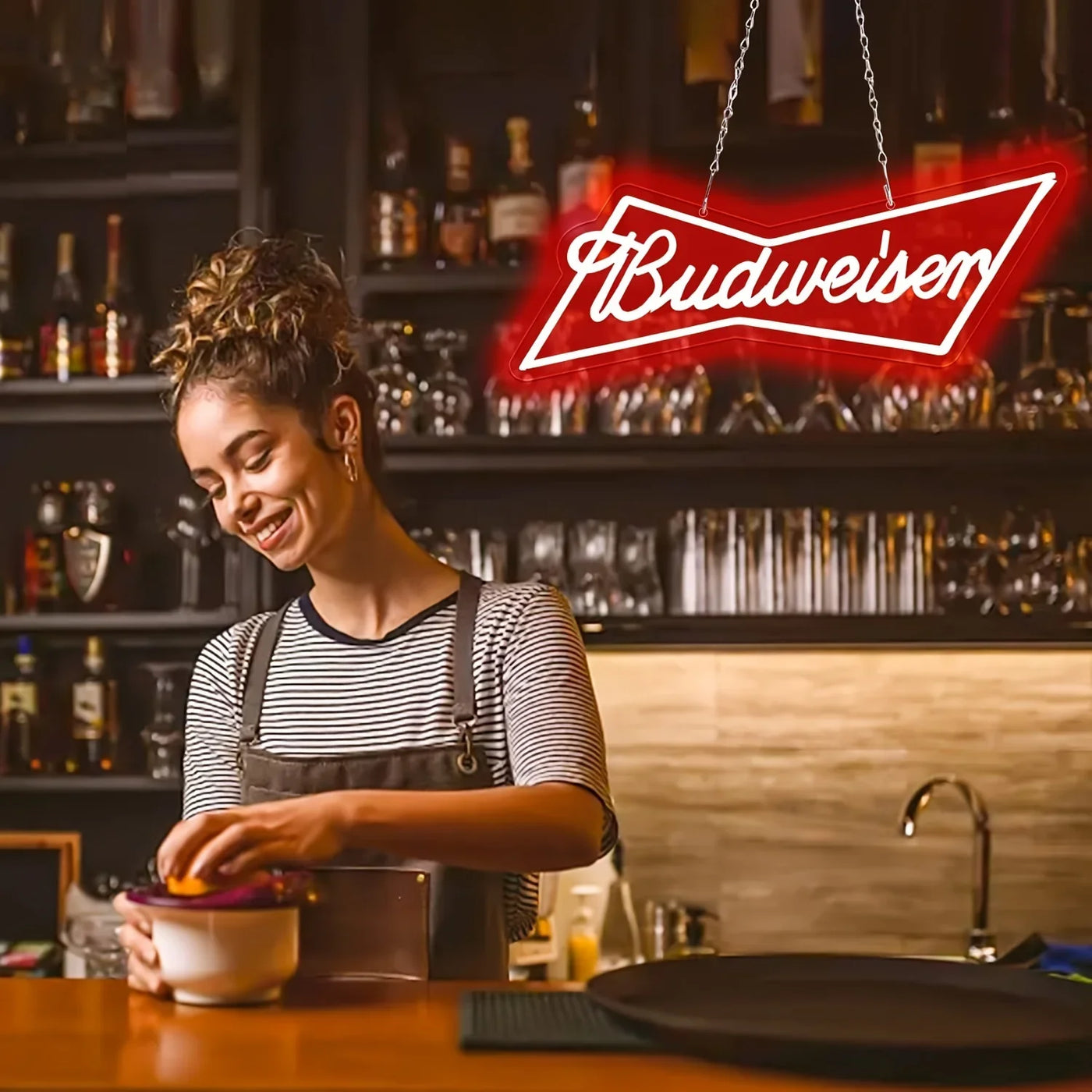 Illumi Budweiser Neon LED Sign