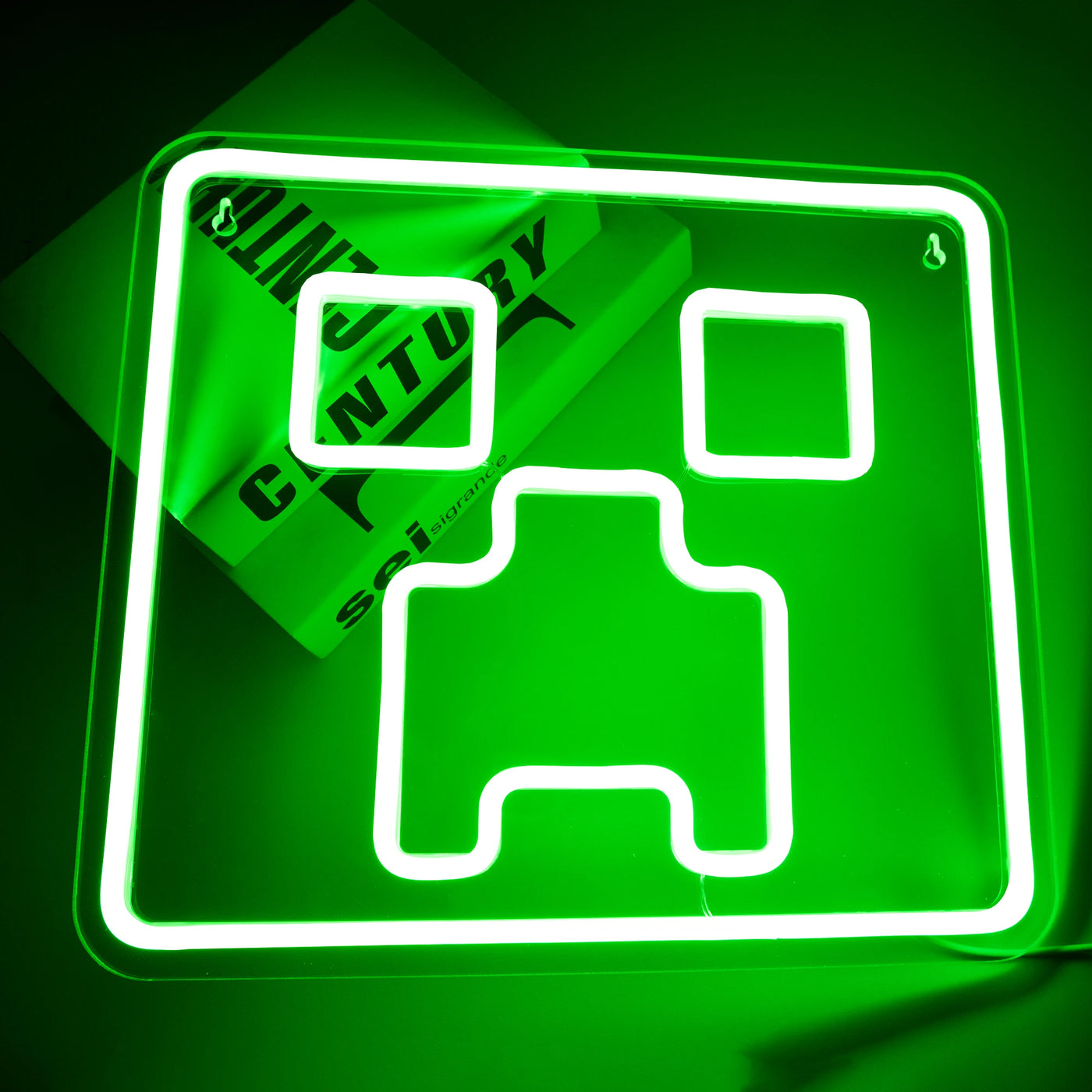 Illumi Minecraft Creeper Neon LED Sign