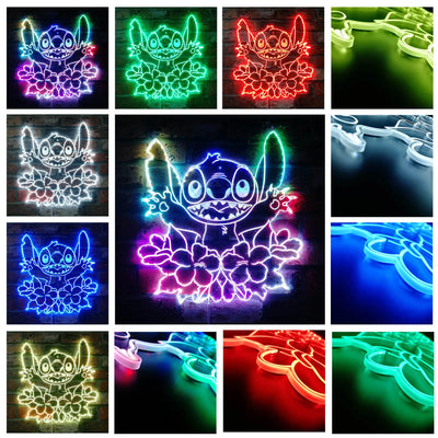 Stitch RGB LED Sign