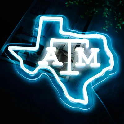 Illumi Texas A&M Blue LED Neon Sign