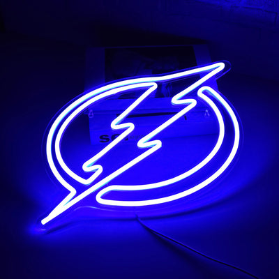 Illumi Tampa Bay Lightning Blue Neon Sign