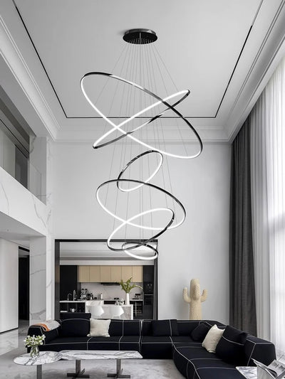 NordicAura Halo Chandelier