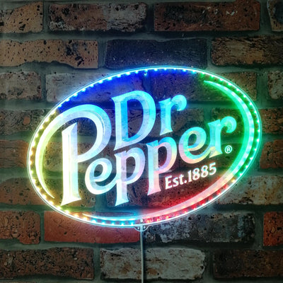 Dr Pepper RGB LED Sign