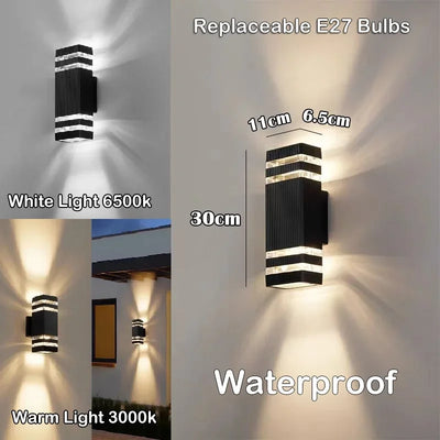 IllumiUp Waterproof LED Outdoor Wall Sconce