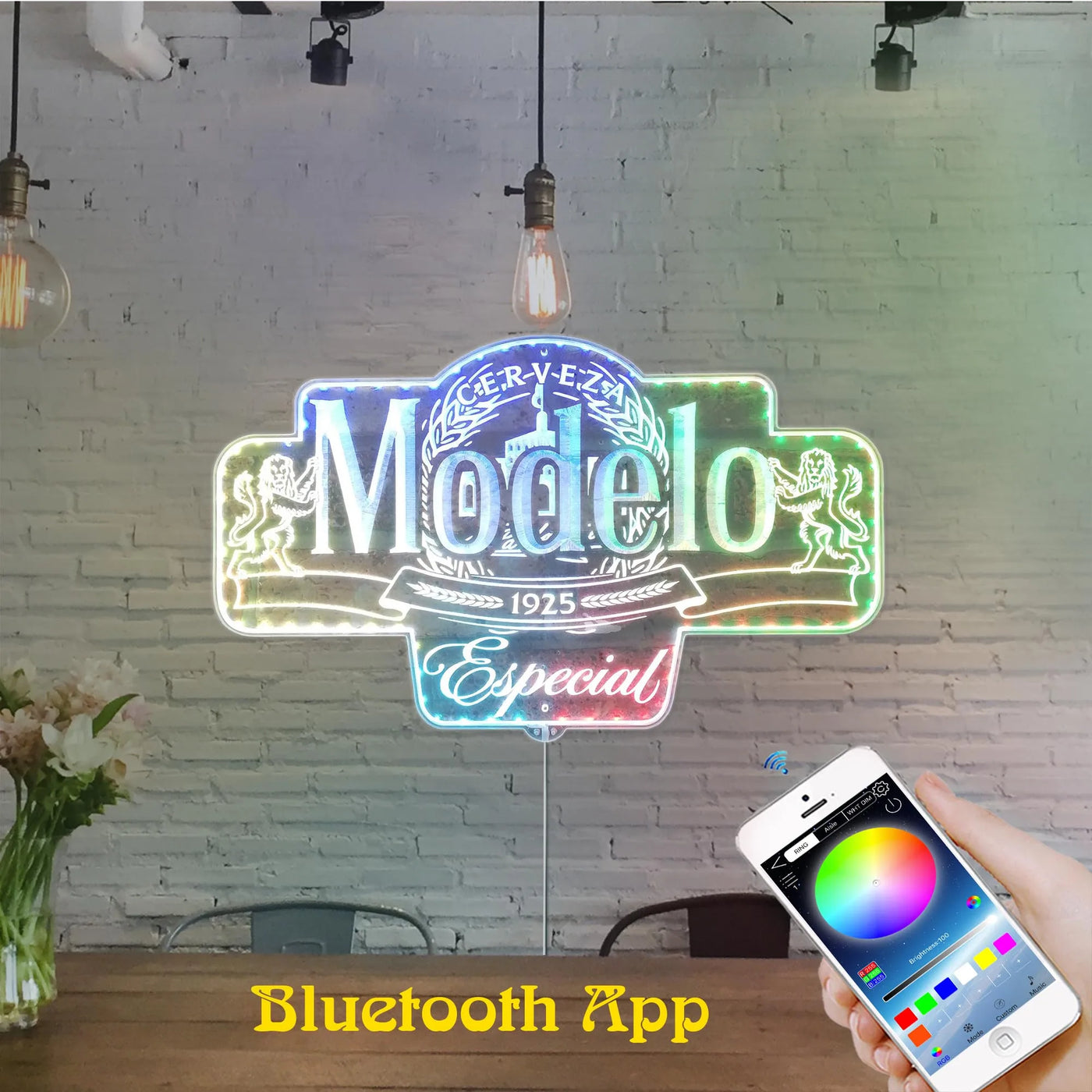 Modelo RGB LED Sign