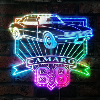 Illumi '68 Camaro RGB LED Sign