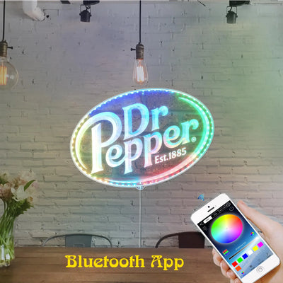 Dr Pepper RGB LED Sign