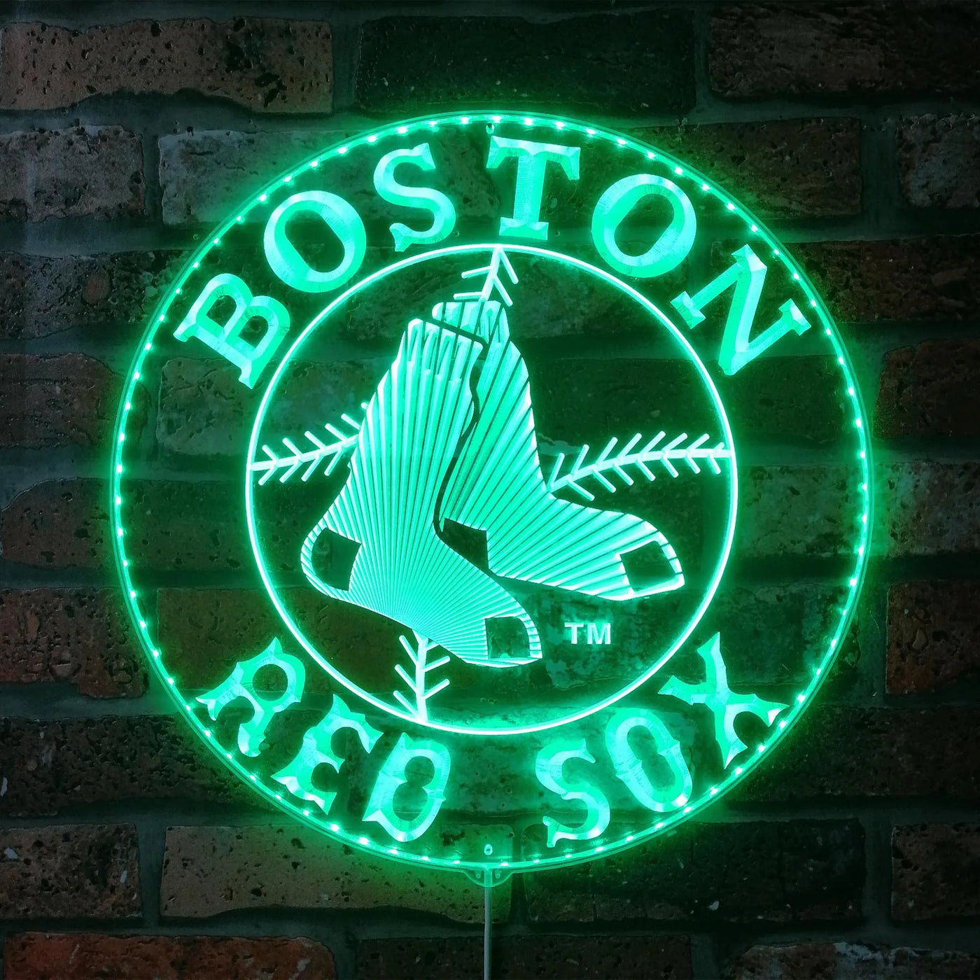 Boston Red Sox Dynamic RGB LED Sign