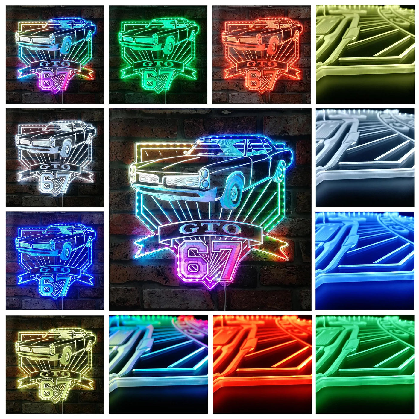 Illumi '67 GTO RGB LED Sign