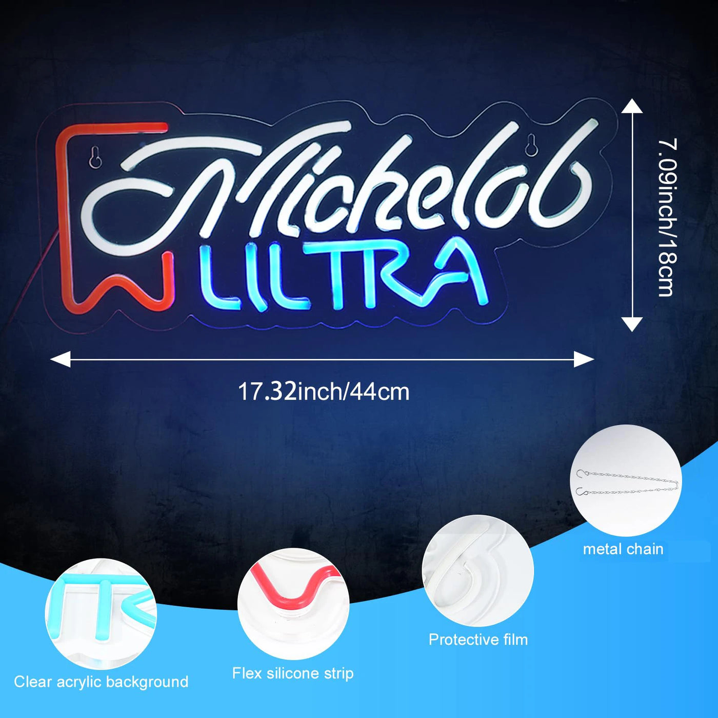 Illumi Michelob Ultra LED Neon Sign