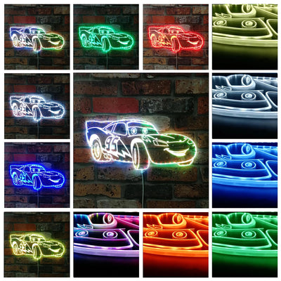 Illumi Lightning McQueen RGB LED Sign