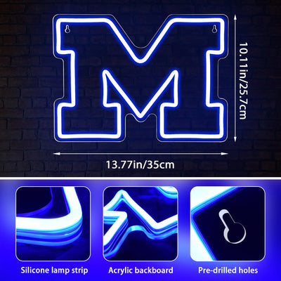 Illumi Michigan Wolverines Neon LED Sign