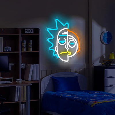 Illumi Rick and Morty Neon LED Sign