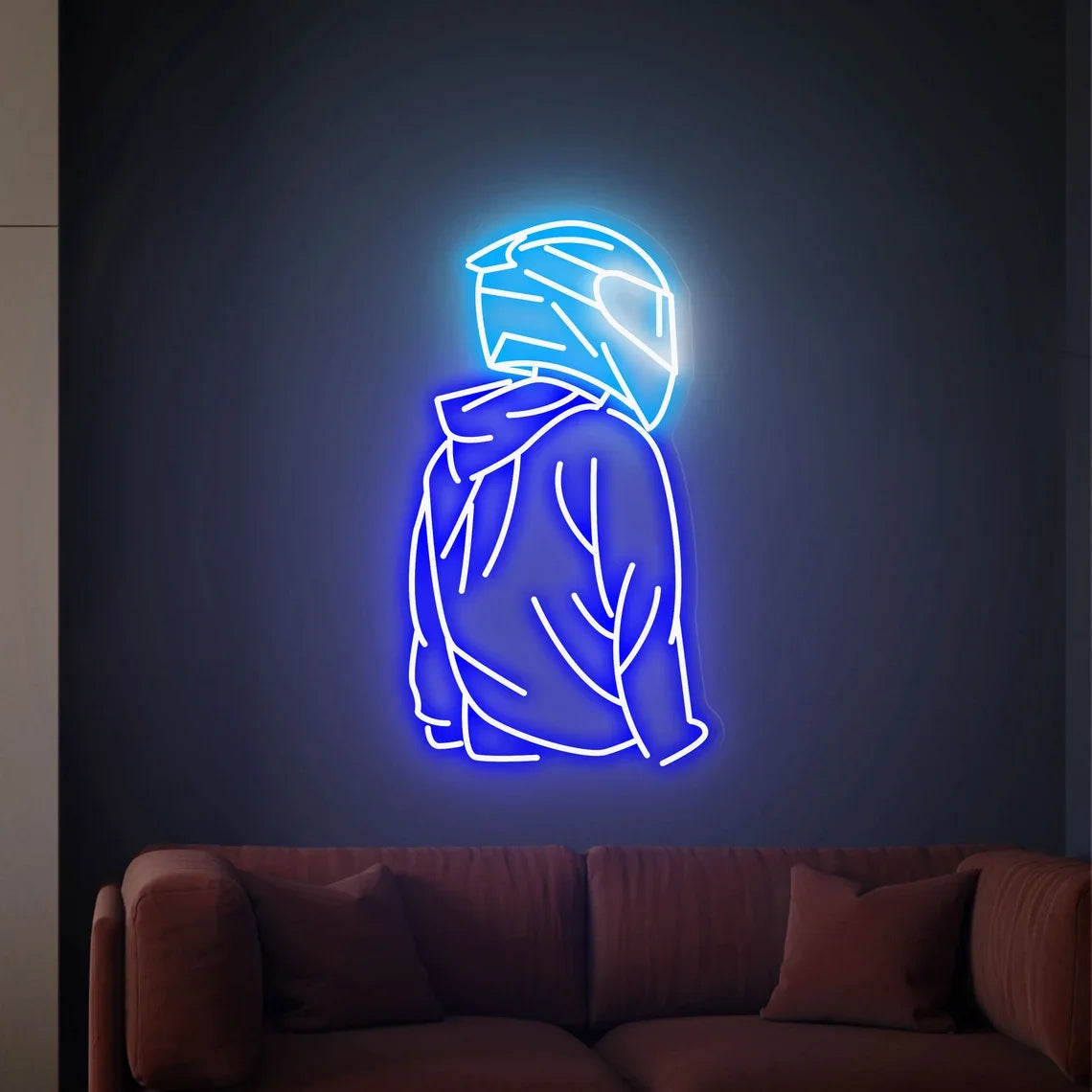 Illumi Cool Motorcyclist LED Neon Sign