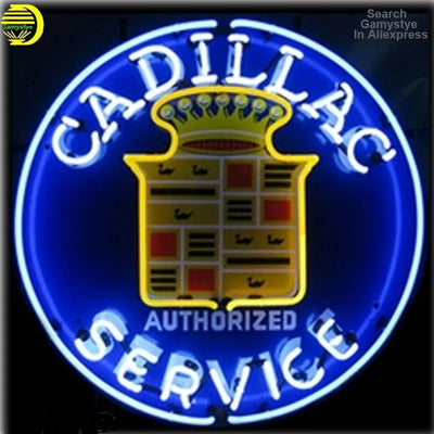 Illumi Cadillac Service Neon Sign