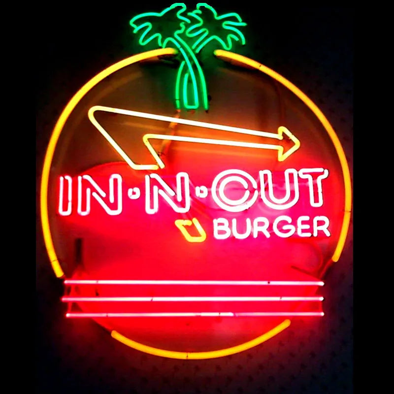 Illumi In-N-Out Burger Neon LED Sign