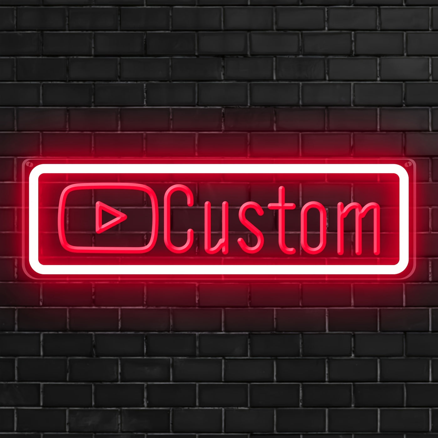 Illumi Custom YouTube Handle Neon LED Sign