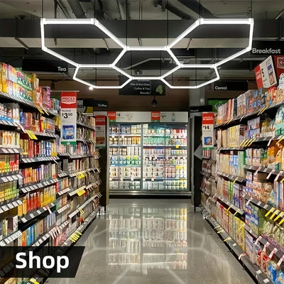 IllumiHex Max LED Garage Light