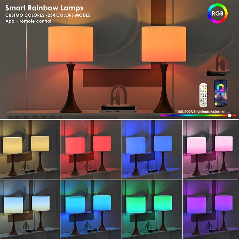 LumiSync Smart Bedside Lamps