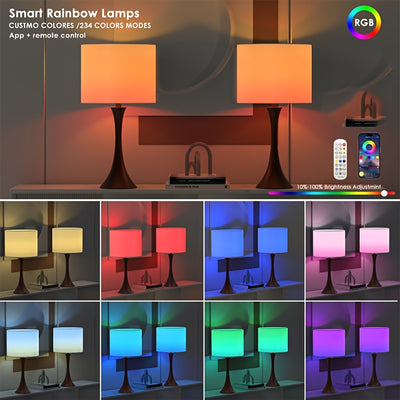 LumiSync Smart Bedside Lamps