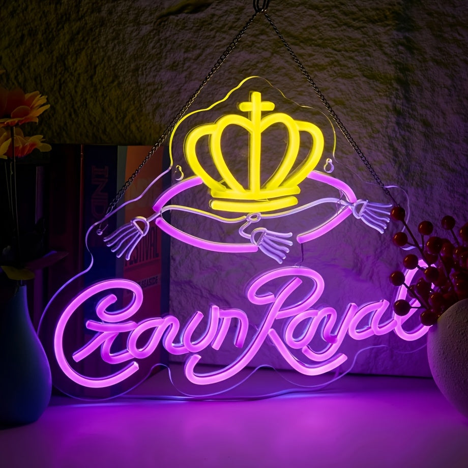 Illumi Crown Royal Neon LED Sign