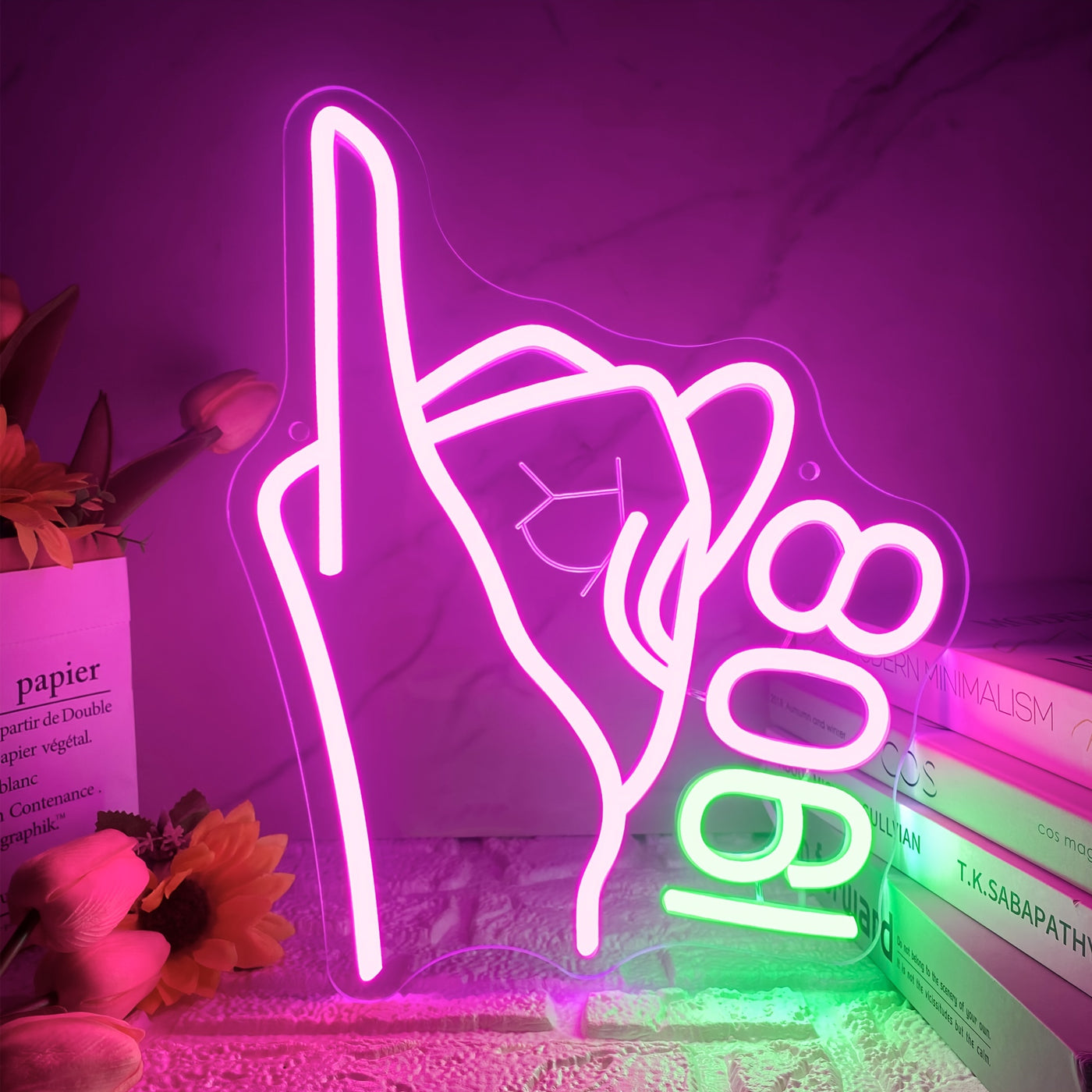 Illumi AKA Pinky Neon LED Sign