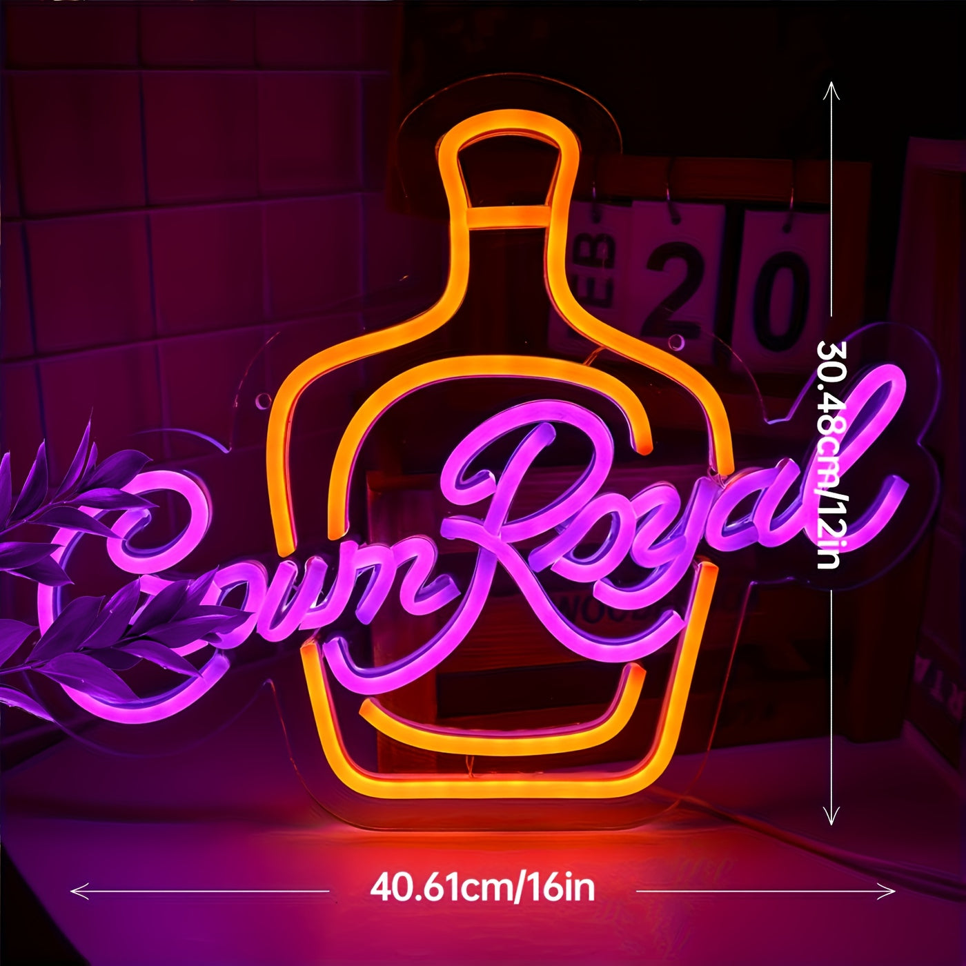 Illumi Crown Royal LED Neon Sign