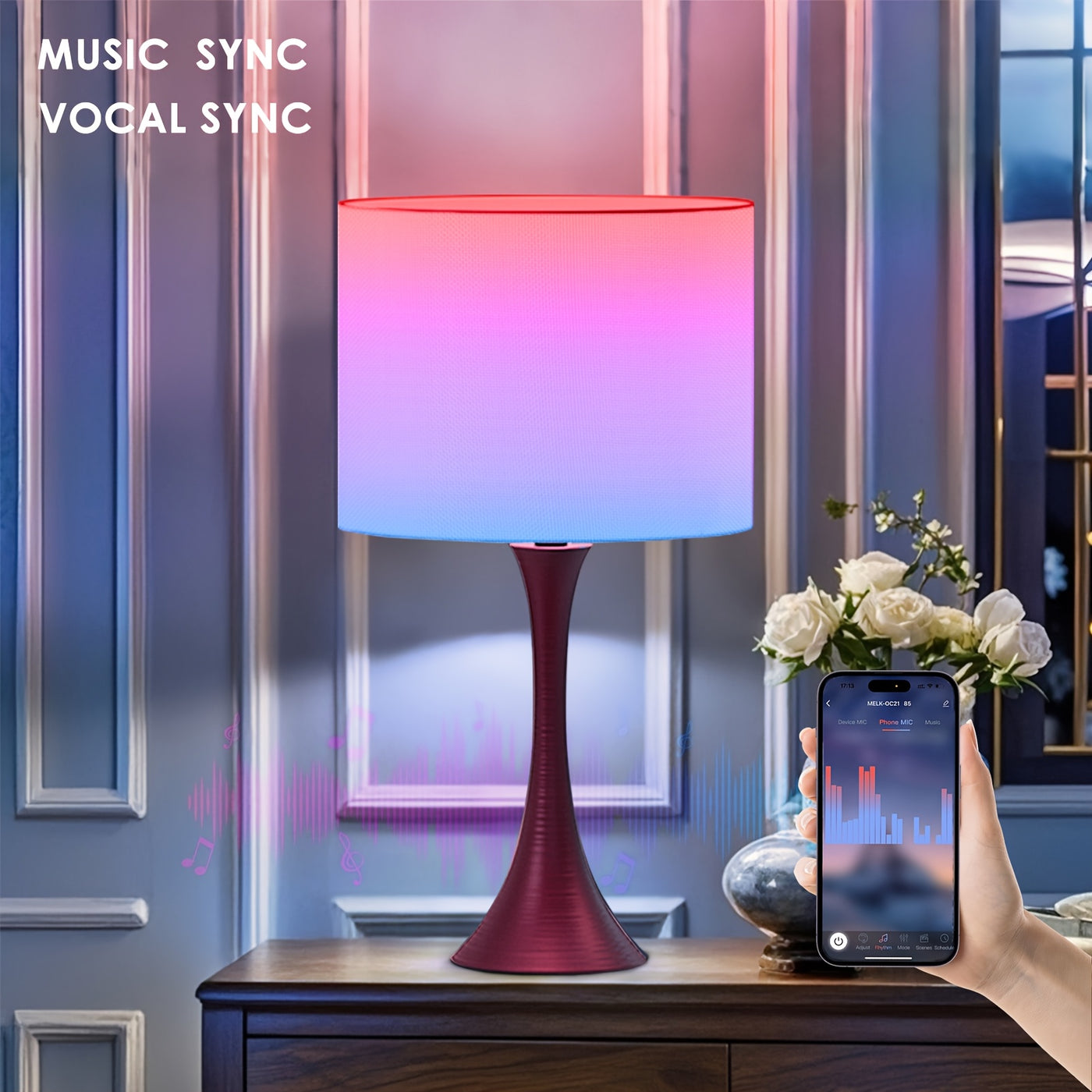 LumiSync Smart Bedside Lamps